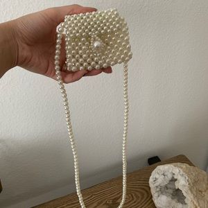 Mini pearl bag